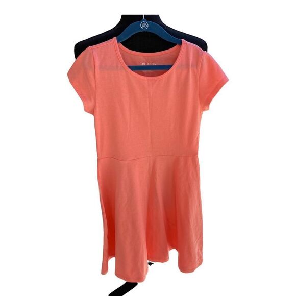 The Children’s Place A-Lined Little Girl Dresses Size 7/8 Lot of 2 [Orange and W - Picture 3 of 8